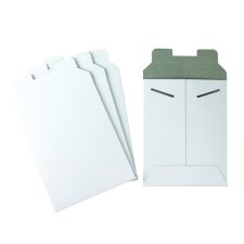 StayFlat® Mailers, 12-3/4" x 15", White, 100/cs
