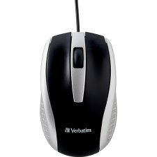 Verbatim Corded Optical Mouse, Silver