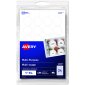 Avery Print or Write Multi-Purpose Removable Labels 3/4" Round  480/pkg