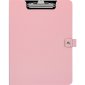 Merangue Padfolio with Clip, Blush
