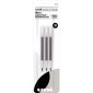 uni-ball Erasable Gel Retractable and Stick Pen Refill, 0.7mm, Black, 3/pkg