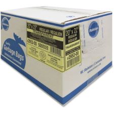 Ralston 2900 Series EcoLogo Industrial Garbage Bags, 20" x 22", Clear, 500/ct