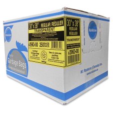 Ralston 2900 Series EcoLogo Industrial Garbage Bags, 30" x 38", Clear, 200/ct