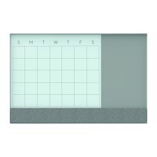 Dry Erase Glass Calendar, 24" x 18"