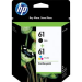 HP 61 Inkjet Cartridge, Black, Cyan, Magenta, Yellow