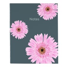 Blueline NotePro Pink Ribbon Notebook, Daisy