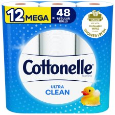 Cottonelle® Ultra CleanCare® Bathroom Tissue, 12/pkg