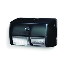 Kruger NOIR Micro-Max+ Twin Bathroom Tissue Dispenser