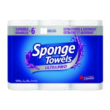 SpongeTowels? UltraPRO Double Choose-A-Size? Paper Towels