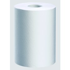 White Swan Roll Towels, 8" x 500', White, 12 rolls/ctn