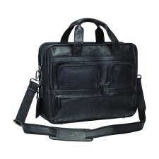 Mancini Milan Double Compartment Top Zipper 15.6" Laptop/Tablet Briefcase