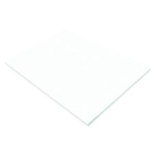 Prang Construction Paper, 18" x 24", Bright White, 50/pkg