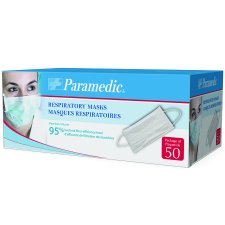 RONCO Protec Pleated Masks, Blue, 50/box