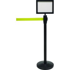 Zenith Safety Products Sign Frame for Crowd Control Post, 10" x 7"