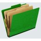 Pendaflex Classification Folders, Letter, Green