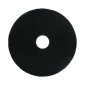 Black 20" Floor Stripping Pad