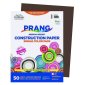 Prang Construction Paper, 9" x 12", Dark Brown, 50/pkg