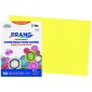 Prang Construction Paper, 12" x 18", Yellow, 50/pkg