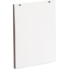 Quartet Paper Easel Refill, 20" x 30", Plain, 50 sheets/pad