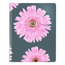 Blueline® Essential Pink Ribbon Monthly Planner, 8-7/8" x 7-7/8", Bilingual, Pink