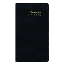 Brownline® Essential Monthly Pocket Planner, 6-1/2" x 3-1/2", Assorted Colours