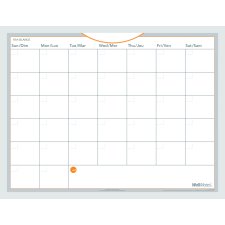 AT-A-GLANCE® WallMates Self-Adhesive Dry Erase Monthly Planner, 18" x 24"