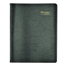 Brownline® Essential Weekly Diary, 11" x 8-1/2", Black