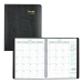 Brownline EcoLogix Monthly Planner, 11" x 8-1/2", Black