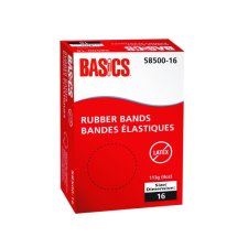 Basics Rubber Bands, #16 (1/16"W x 2-1/2"L) 