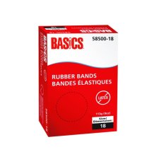 Basics Rubber Bands, #18 (1/16"W x 3"L) 