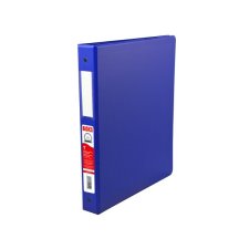 Basics Round Ring Binder, 1'', Blue