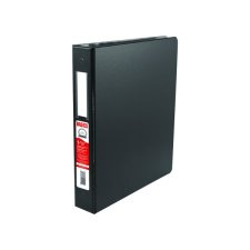 Basics Round Ring Binder, 1-1/2'', Black