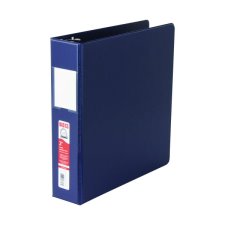 Basics D-Ring Binder, 2", Blue