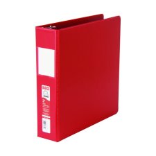 Basics D-Ring Binder, 2", Red