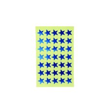 Westcott Star Stickers, Blue, 350/pkg