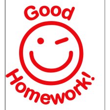 Trodat Self-Inking Teachers Stamps, Good Homework