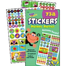 Sticker Pads, Animals Antics