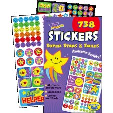 Sticker Pads, Stars & Smiles