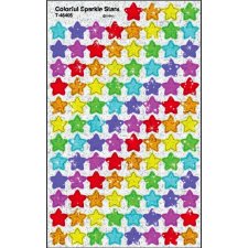 Trend Supershapes Stickers Colourful Sparkle Stars