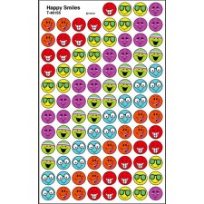 Trend Superspots Stickers, Happy Smiles