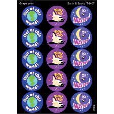 Trend Stinky Stickers Earth & Space, Grape