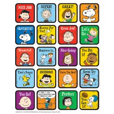 Peanuts® Collection Motivational Stickers