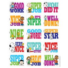 Peanuts Collection Success Stickers
