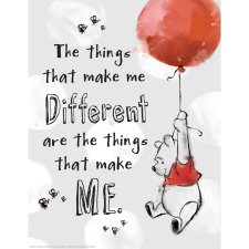 Winnie the Pooh Things that Make Me Different Poster
