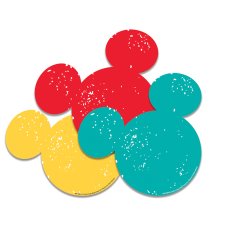 Mickey Mouse Paper Cut-Outs