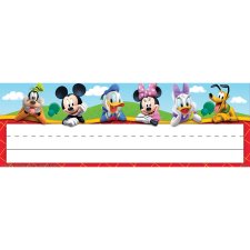 Mickey Mouse Clubhouse Self-Adhesive Name Plates