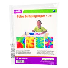 Colour Diffusing Paper