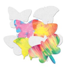 Colour Diffusing Paper Butterflies