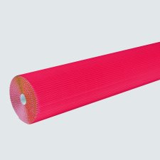 Corobuff Corrugated Paper Rolls, 48" x 25', Flame Red