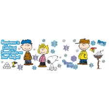 Bulletin Board Set, Peanuts Happiness Is A Snowflake